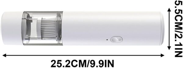 Mini Car Cleaner, Portable Cordless Car Cleaner & Air Duster Strong Suction, Fast Charging Filtration, Suitable for Pet Hair Home and Car