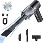 Cordless Handheld Car Cleaner, 120W Powerful Suction Small Car Cleaner, Mini Dusts Buster with USB