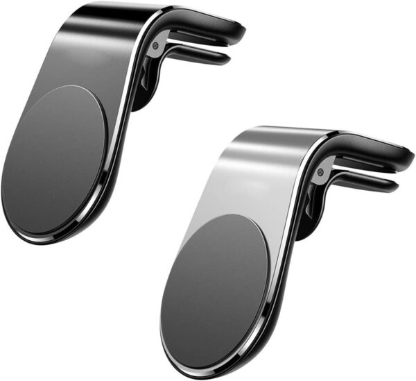 Universal Phone Holder Clip Car Air Vent Magnetic Mount Holder Bracket for Cell Phone GPS Suporte Celular Car Phone Holder (Black)
