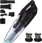 Handheld Cordless, 8500PA Strong Suction Hand , Wet Dry Hand Held Cleaner with LED Light, Lightweight Mini Car Cordless Rechargeable, Portable